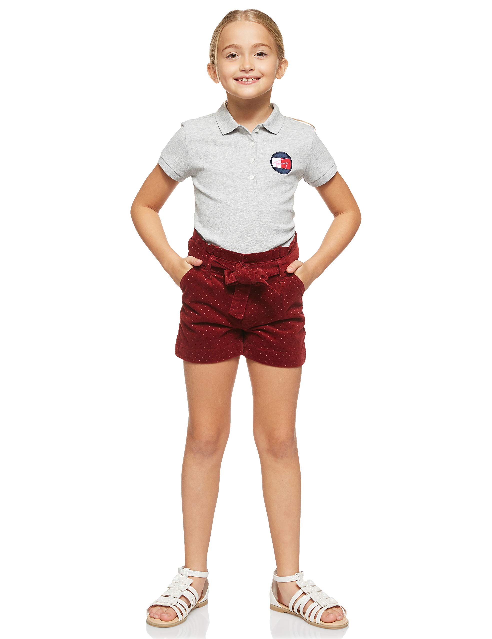Tommy Hilfiger Mädchen Essential Polo S/S Poloshirt