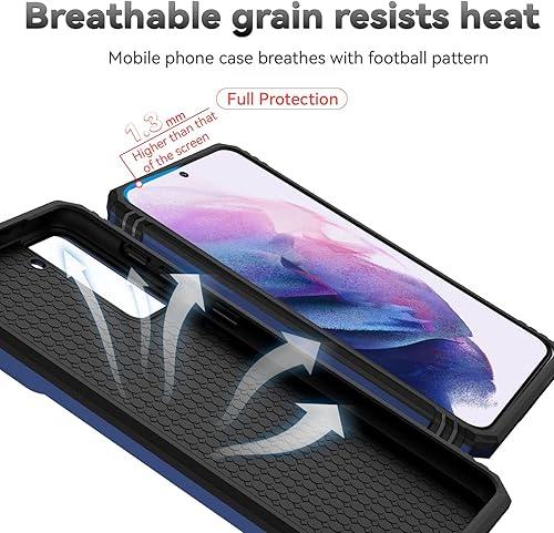 Miniatura 9 de Funda Protectora con Protector de Pantalla para Samsung Galaxy S21 5G - Doble Capa, Soporte Magnético con Anillo, Soporte con Pata, Resistent a las