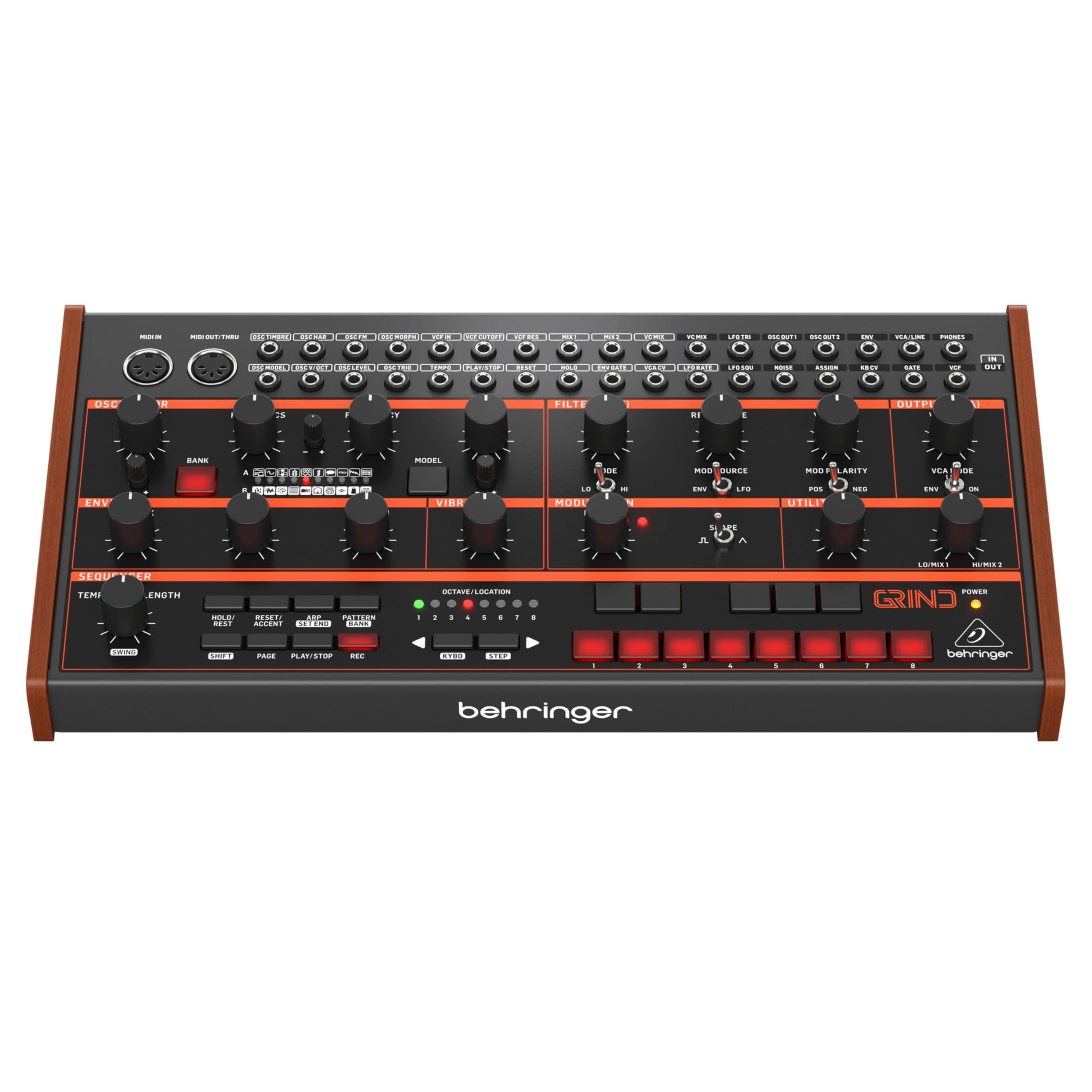 Amazon.com: Behringer Grind Semi-modular Hybrid Multi-engine