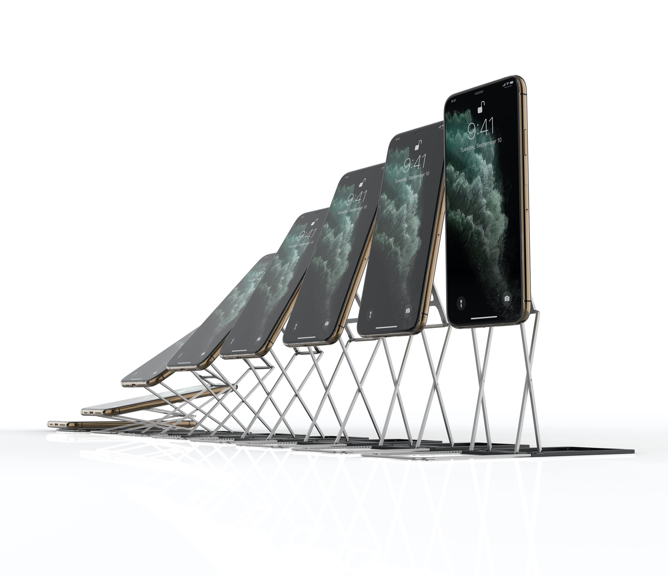 新品未開封 MAJEXTAND S 360度回転スタンド　スペースグレー ONED・Majextand S】Makuakeにて応援購入総額1,300万円突破！厚