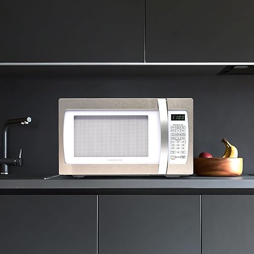 Vista 56 de Farberware Horno microondas de encimera de 1.1 pies cúbicos – 1000 vatios de potencia, ajustes de cocción automática, descongelación, fácil limpieza