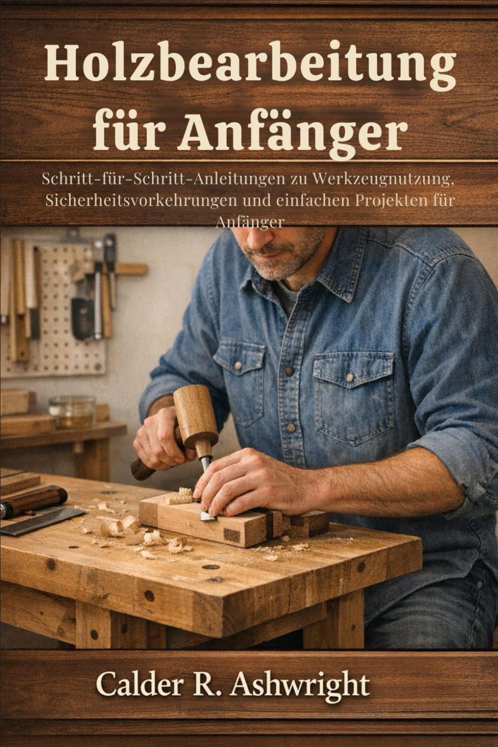 Holzbearbeitung für Anfänger: Schritt-für-Schritt-Anleitungen zu Werkzeugnutzung, Sicherheitsvorkehrungen und einfachen Projekten für Anfänger