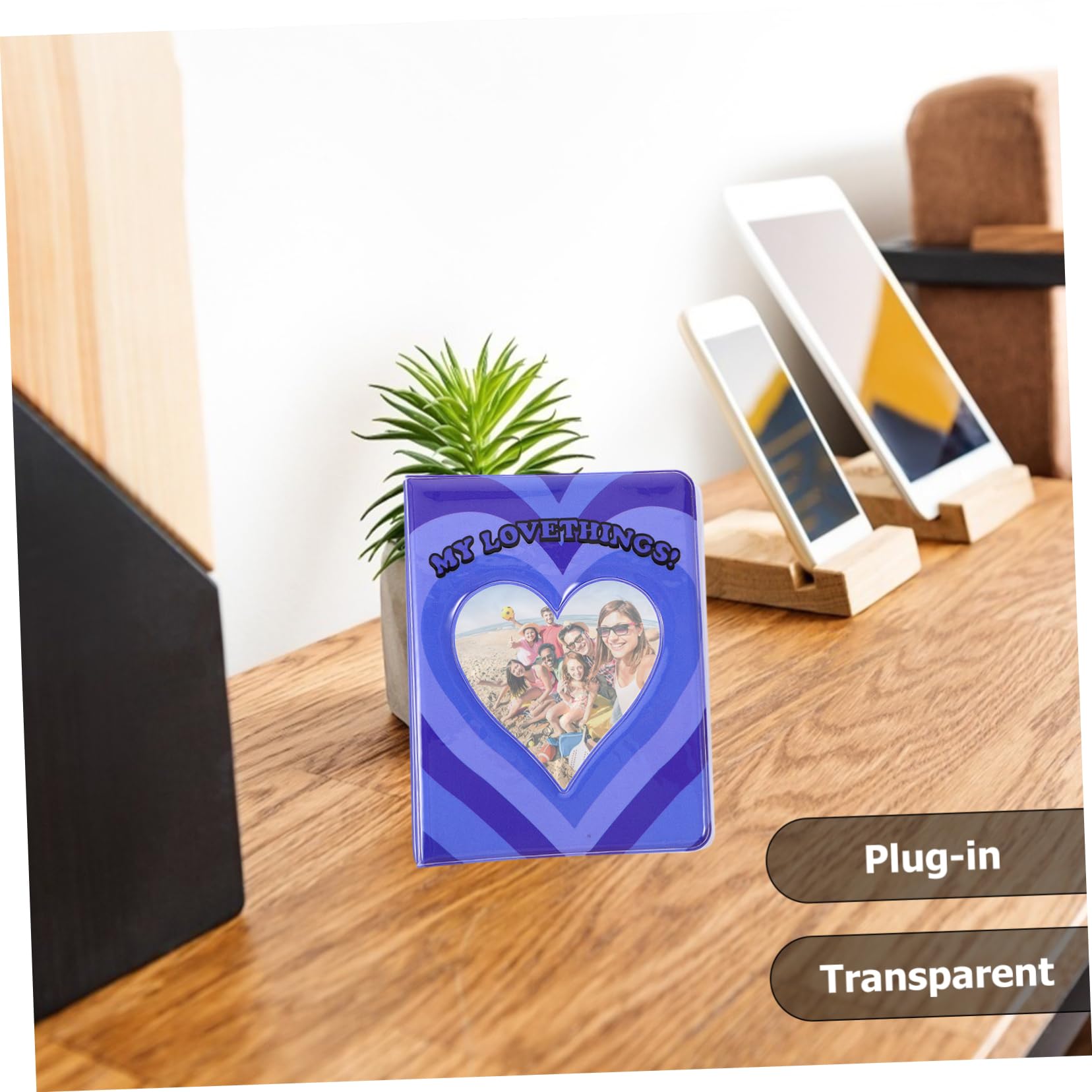 Alipis 4piezas Álbum De Fotos Creativo y Adorable Soporte Para Tarjetas Fotográficas Para Recuerdos De Viajes y Celebraciones Diseño Corazón Para y Scrapbook