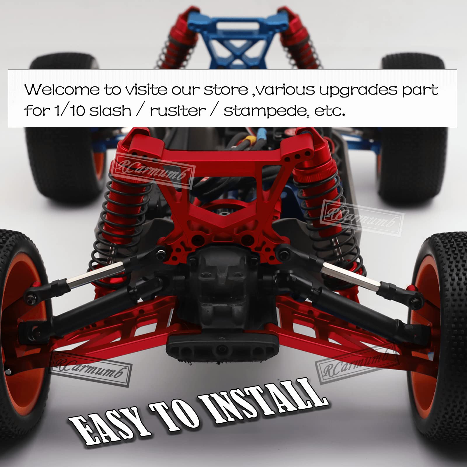 4WD Crash Crasher 赤 ラジコンカー 1/10 Amazon.com: Rcarmumb Aluminum Motor Mount Upgrades for 1/10