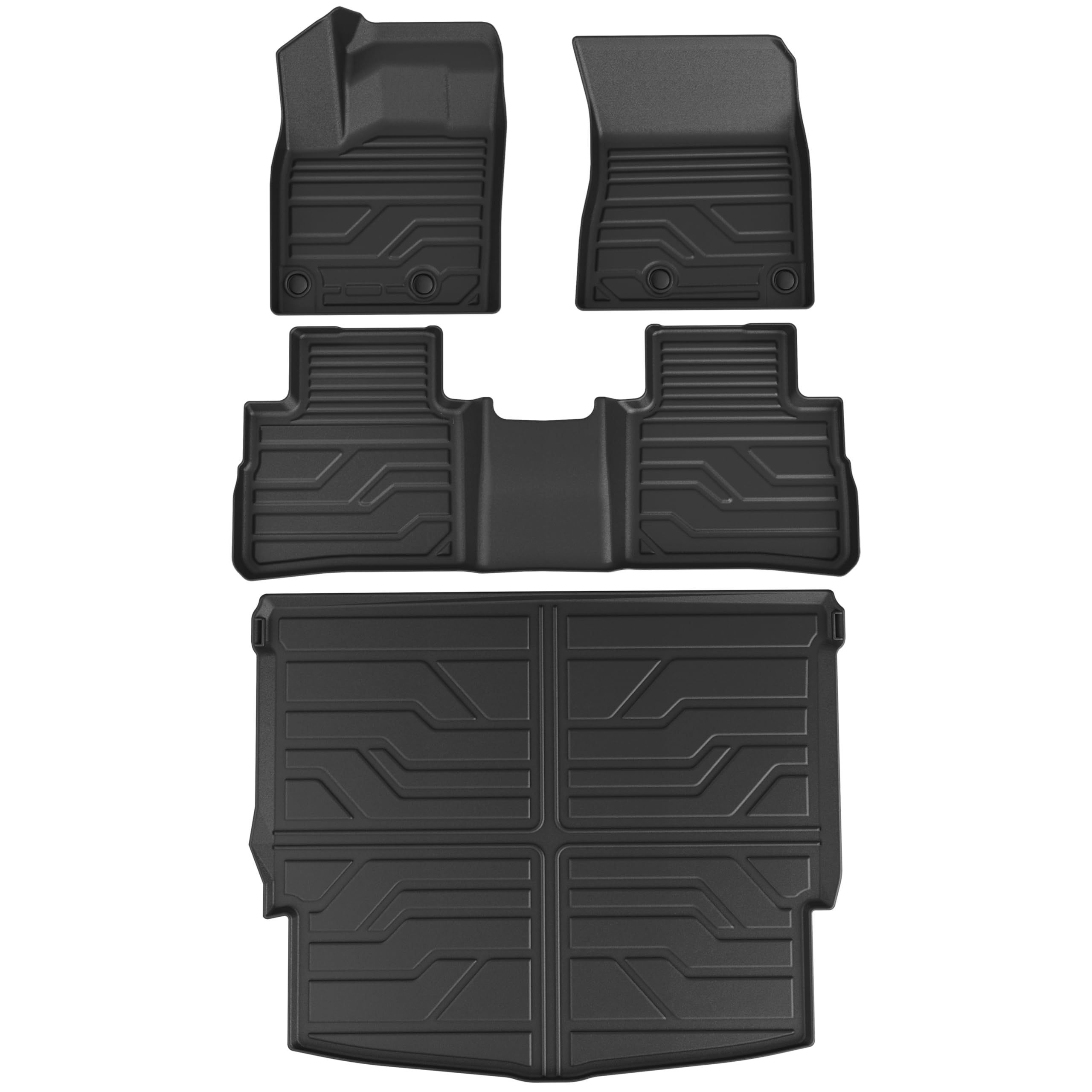 Partzer TPE All-Weather Floor Mats (2021–2025 Nissan Rogue)