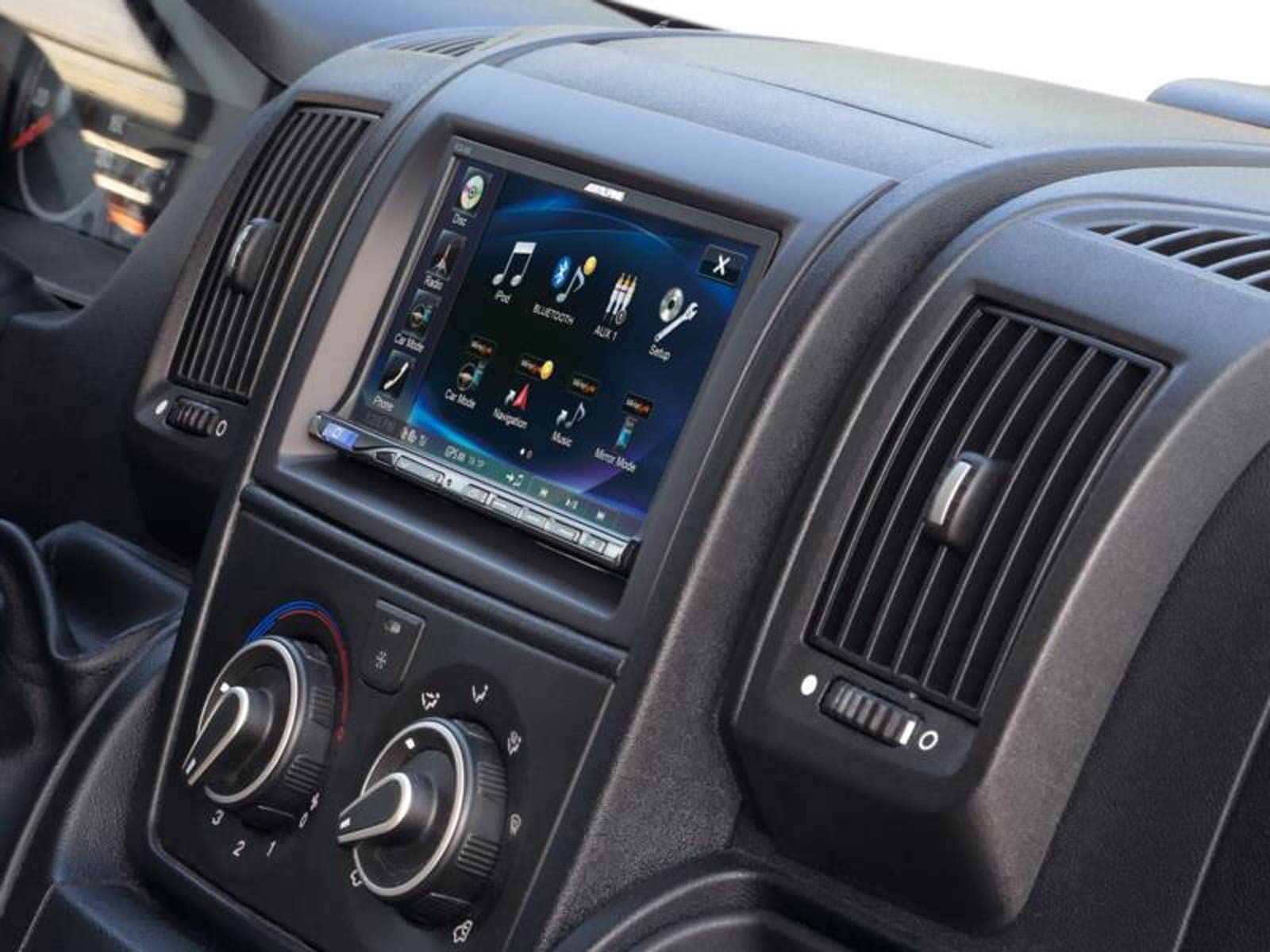 ACV 381094-29-1 Cache autoradio Double DIN adapté pour (Marque Automobile): Fiat, Citroen, Opel, Peugeot