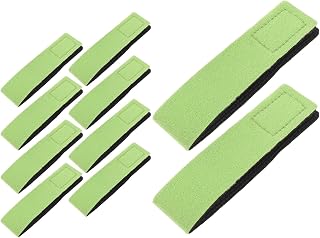 TOYANDONA 10 Correas de Sujeción para Cañas de Pescar, Bandas Elásticas Antideslizantes para Almacenamiento en Embarcaciones, Transporte y Uso al Aire Libre