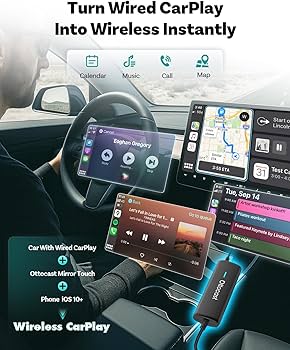 Amazon.com: OTTOCAST Mirror Touch with Wireless Carplay Adapter