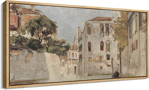 Miniatura 65 de MUDECOR Lienzo enmarcado extra grande para pared, tonos neutros suaves, naturaleza, vida silvestre, antiguo, retro, bellas ilustraciones,