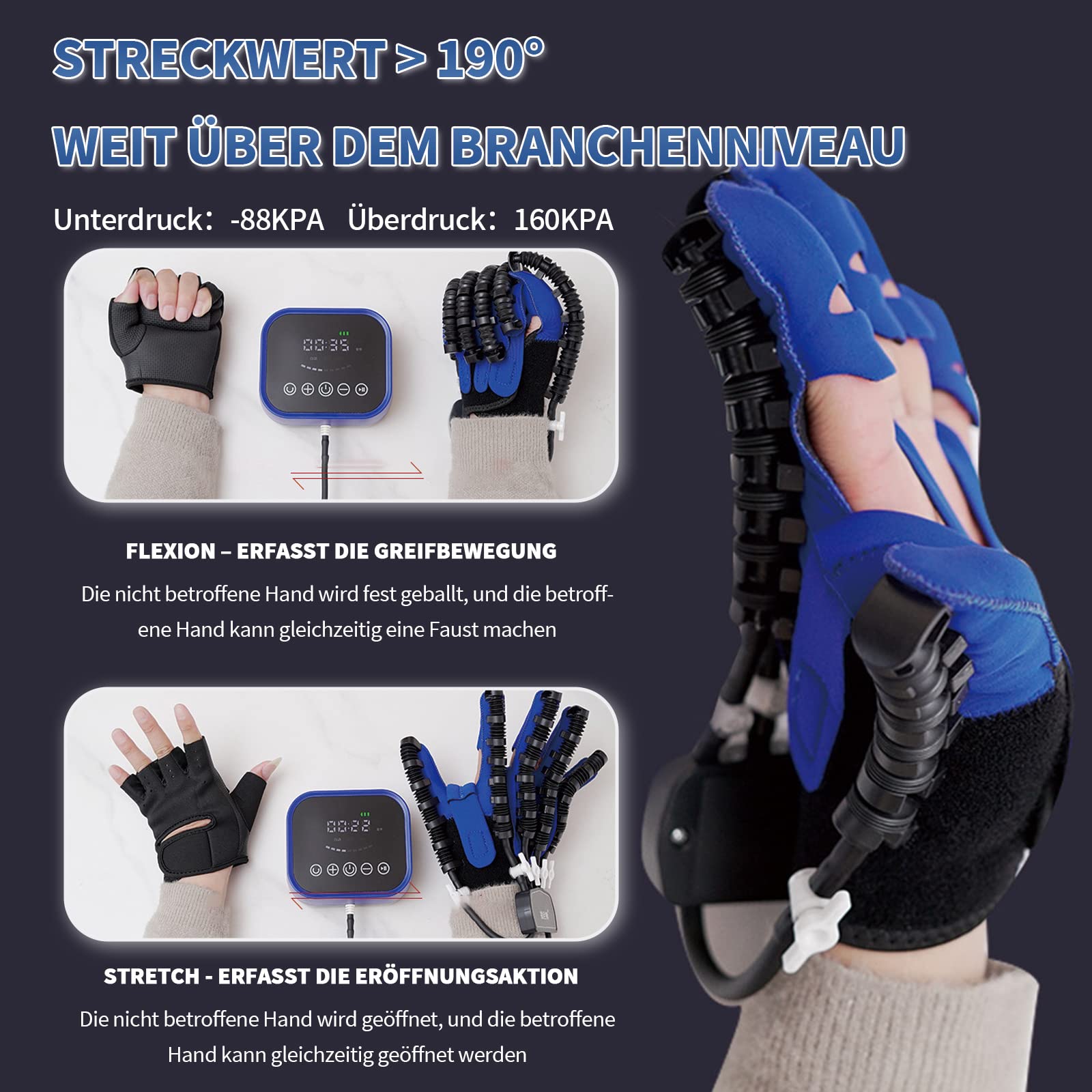 Amazon.co.jp: 指と手の機能リハビリトレーニング回復装置、リハビリ