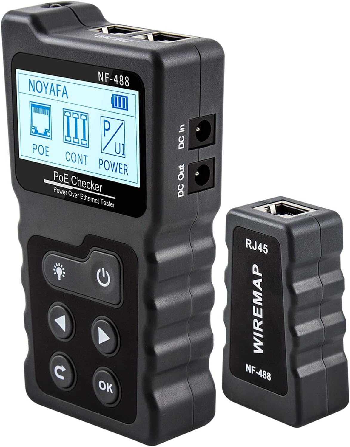 Optical Fiber Tester Cable Tracker LAN Display Measure Tester Network