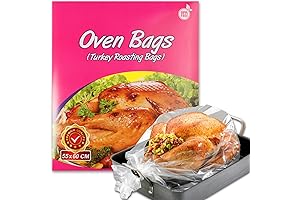 10 Counts Oven Bags Turkey Size | Large Oven Bag for Thangkgiving...