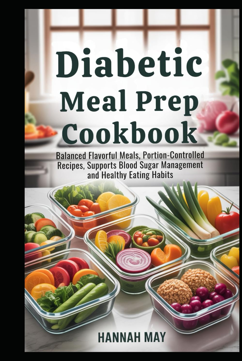 Diabetic Meal Prep Cookbook: Preparing balanced flavorful meals, weekly meal prep, portion controlled recipes, cookbook supports blood sugar