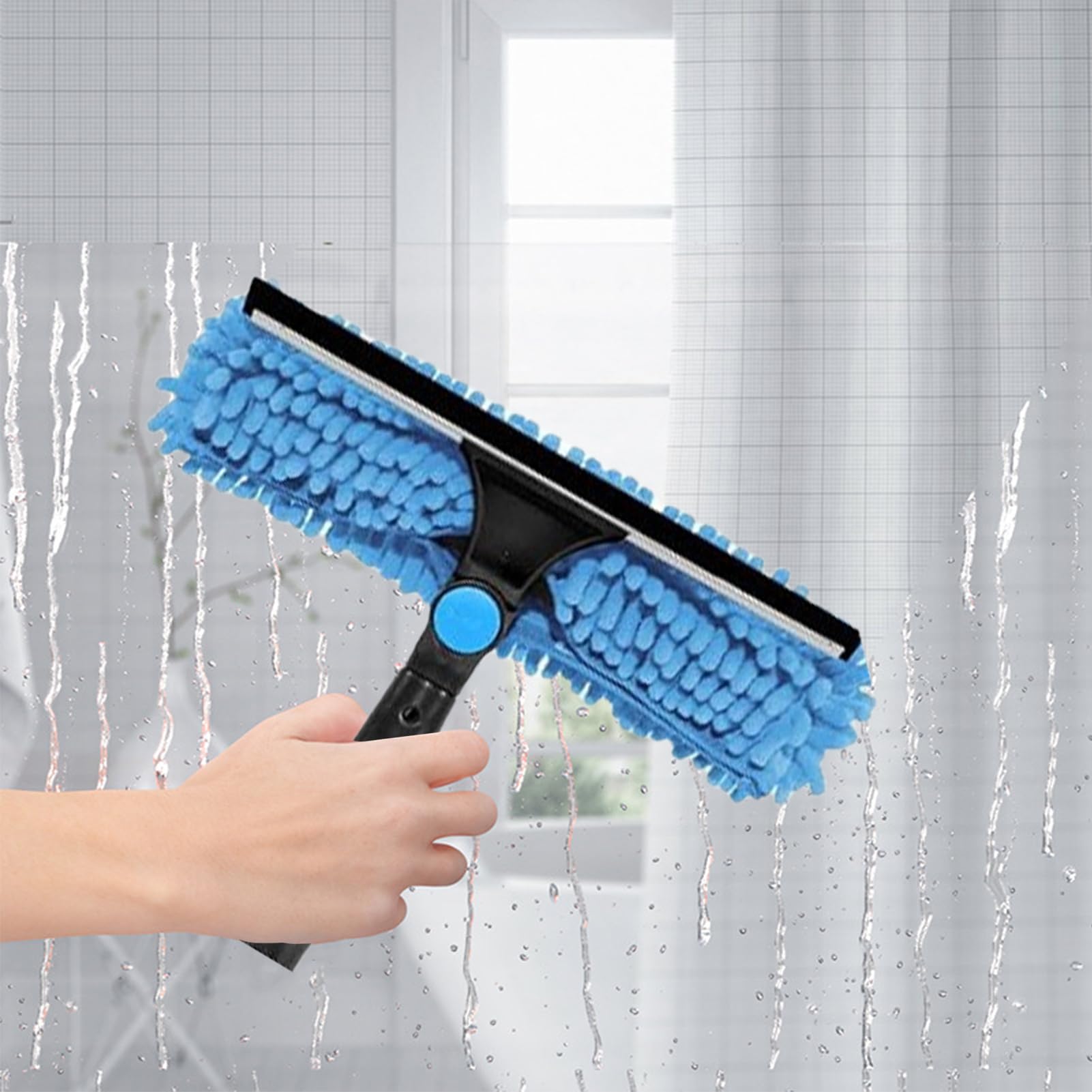 Spolverino Estendibile Strumenti Pulizia Prodotti Pulizia Rimuovi Polvere | Asta Telescopica con Spolverino da Soffitto Per Ventilatore Ragnatele Pulivetri Parete Mobili Angolo Casa