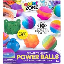 Color Zone Create Your Own Power Balls, 12 Pack