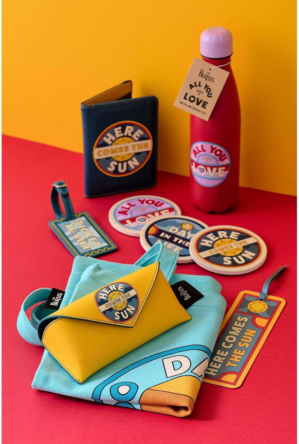 Half Moon Bay The Beatles - Here Comes The Sun - Multicolor 8.4 x 3.1 Inch FSC Paper Bookmark Place Holder, MARKBTS04 image 4