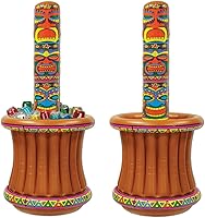 Vista 9 de Beistle Enfriador inflable - Contenedores de bebidas para fiestas, enfriador de bebidas, decoraciones de fiesta Luau, decoraciones de fiesta