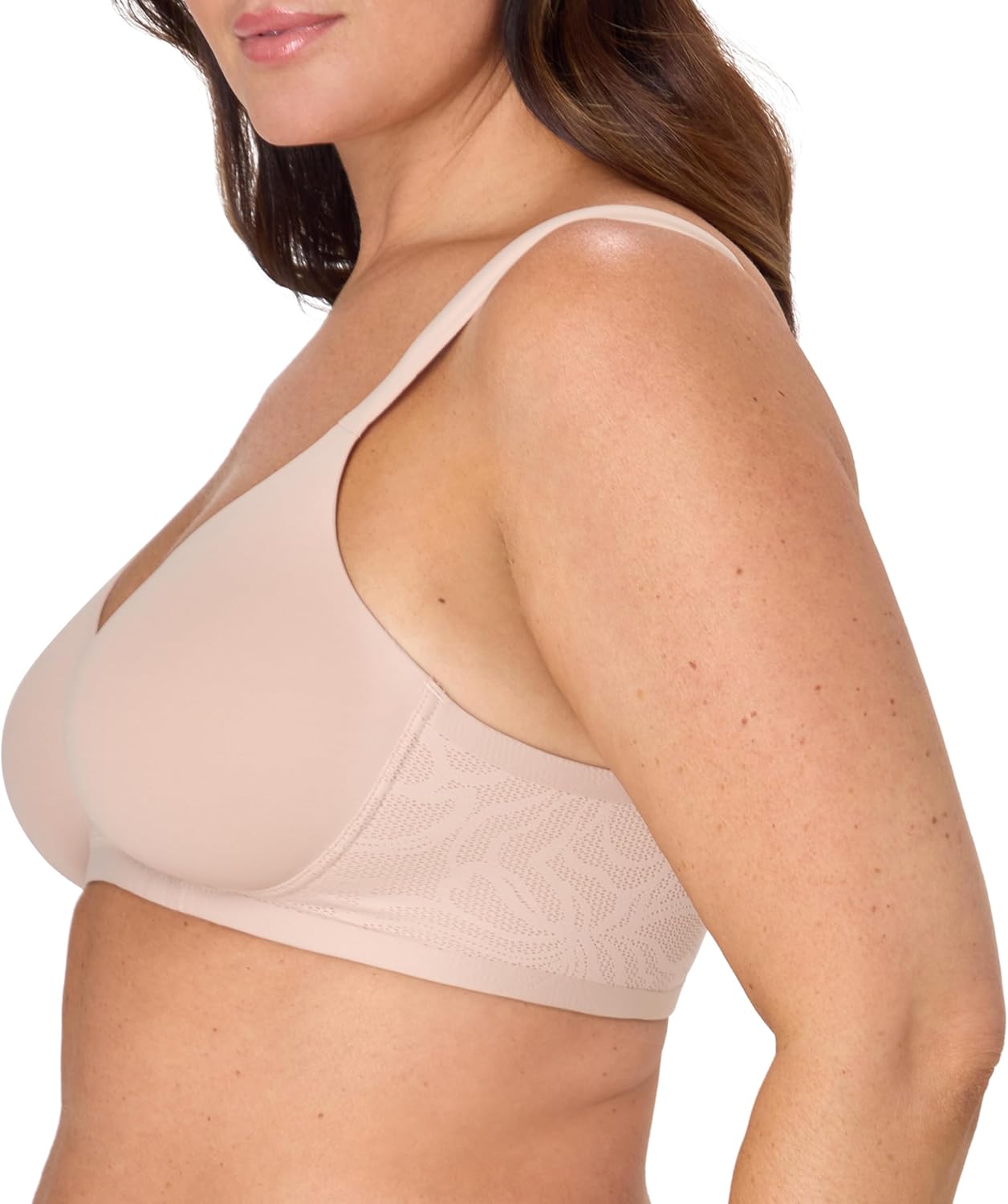 Bali Womens Wireless Bra, Coolest Smoothing Wireless Foam Bras for Women, Moisture Wicking, Full Coverage - Image 4