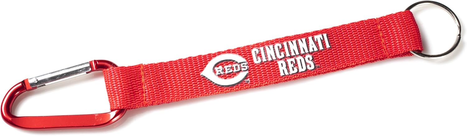 MLB Cincinnati Reds Carabiner Lanyard Keychain : Sports Fan Keychains : Sports & Outdoors