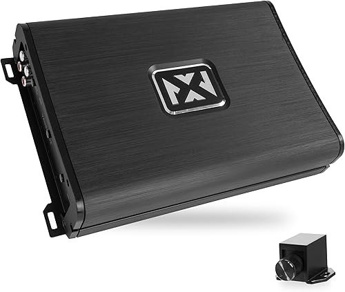 Miniatura 19 de NVX VADM5 v2 Modelo 1500W Pico (750W RMS) Serie V Micro Amplificador Compacto de Rango Completo Clase D de 5 Canales para Automóvil, Marina y