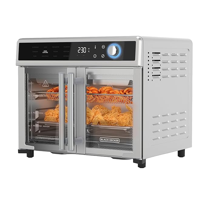 BLACK+DECKER Air Fryer Toaster Oven TO62D5-1SD