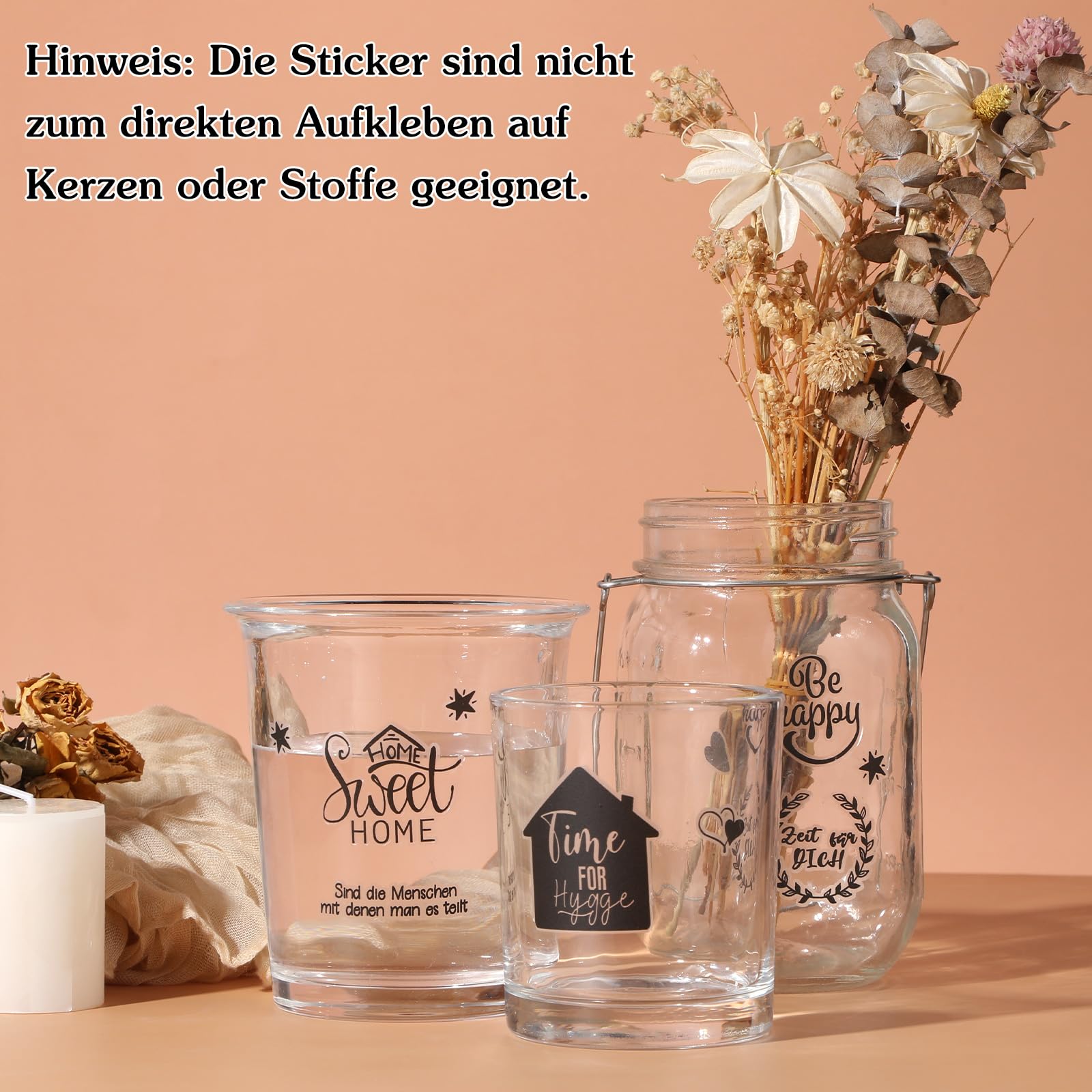 4 Vellen Rub-On Herfststickers – 70x100 Mm – Zelfklevend Voor Glas, Hout & Keramiek – Waterbestendig