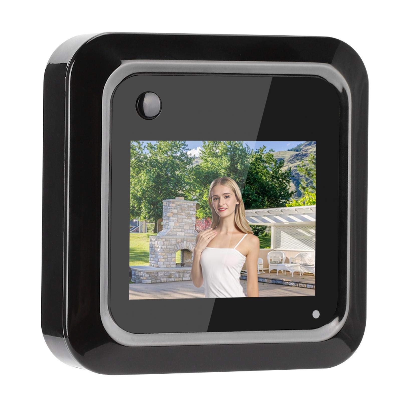 Caméra de Judas de Porte, Judas de visionneuse de Porte Grand Angle 95°, LCD 2,4 Pouces à Piles numérique pour Appartement à la Maison