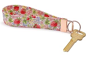 Stylish and Secure Wristlet Keychain Holder: The Perfect Accessory for Women