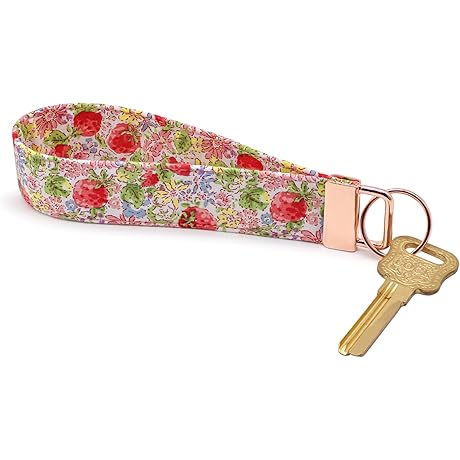 Stylish and Secure Wristlet Keychain Holder: The Perfect Accessory for Women