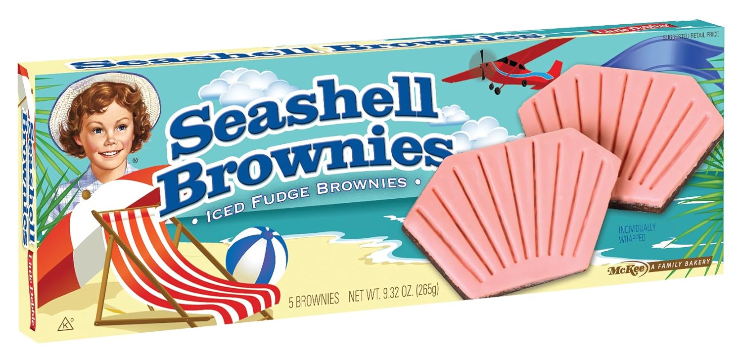 Little Debbie Seashell Brownies 9.32 oz. (3 Pack) Grocery