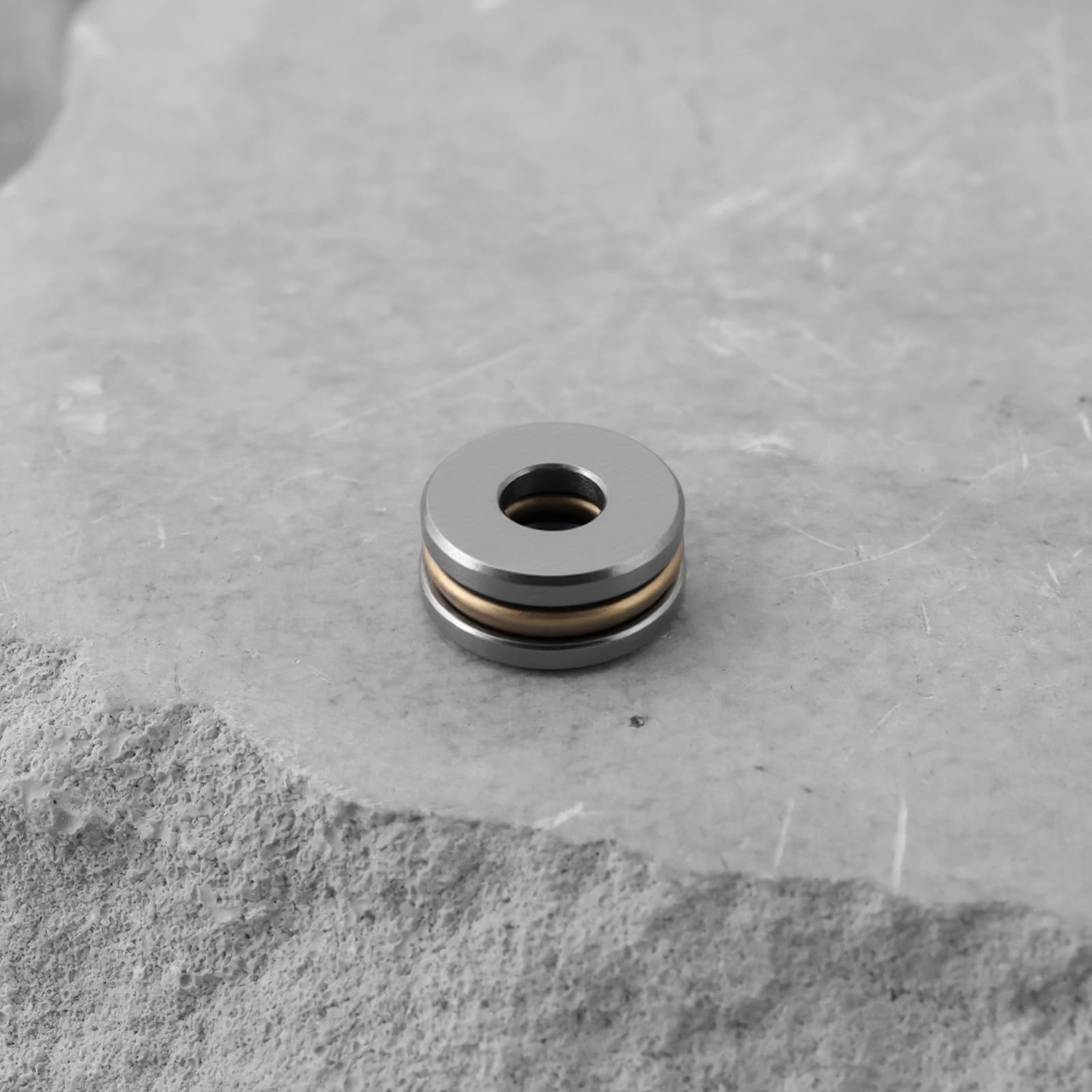 10 Stück F3-8M 11000 U/min Axial-Rillenkugellager 3 X 8 X 3,5 Mm Chromstahl Geeignet für Ofen-Drehteller-Hebepumpe