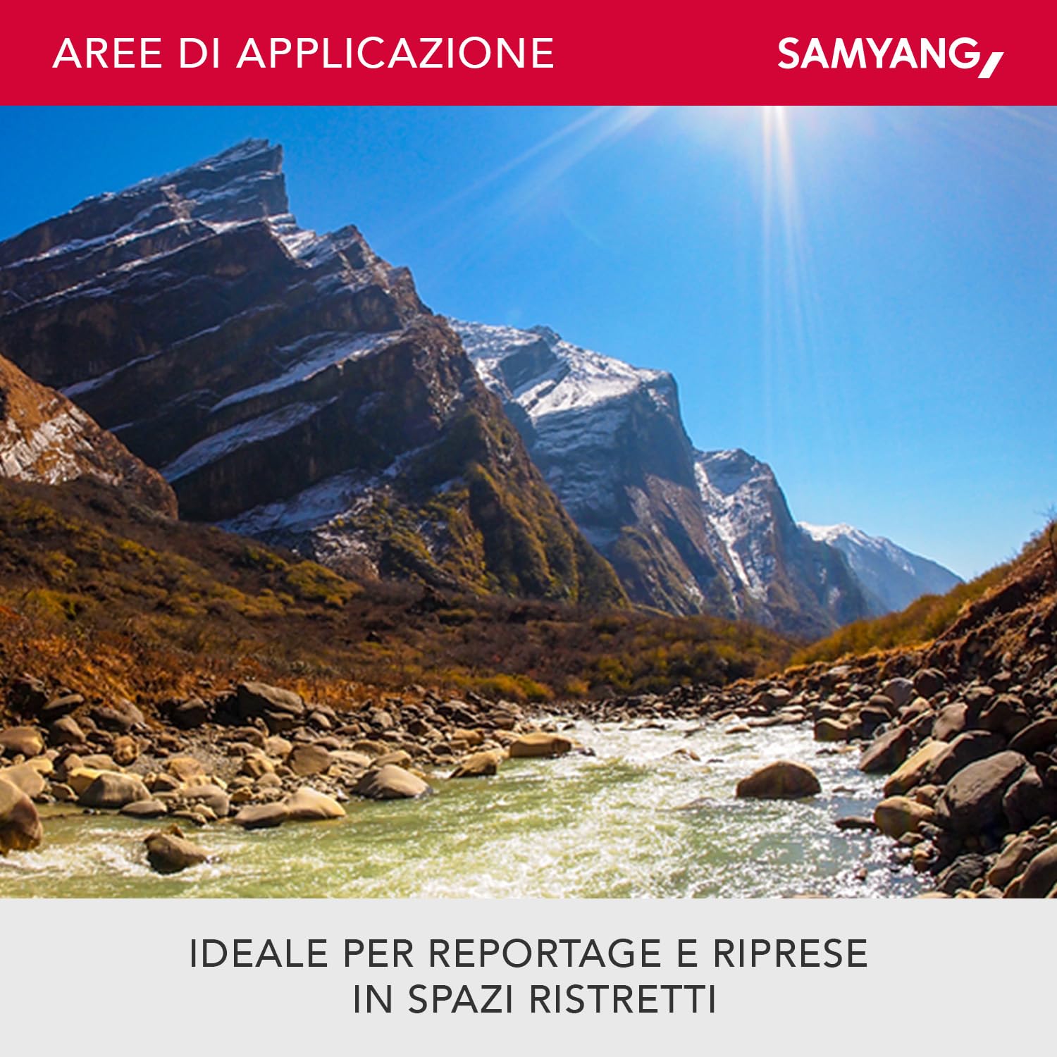 Samyang - Fisheye - 7,5 mm - f/3,5 UMC - per sensore micro 4/3 - Micro Quattro Terzi - NERO