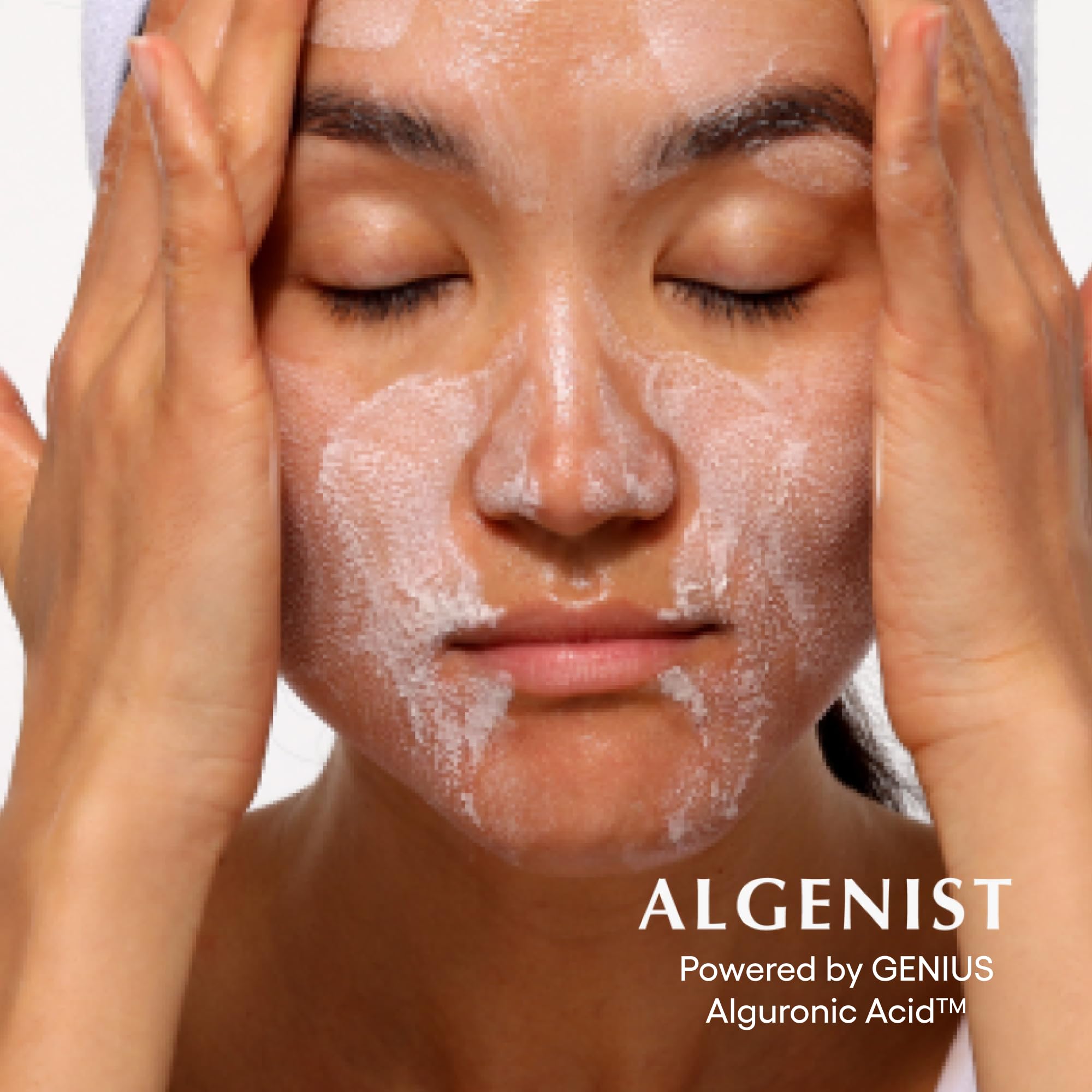Algenist Genius Ultimate Anti Aging Melting Cleanser – Milchige Gesichtspflege zur Make-Up-Entfernung mit Avocado- und Mikroalgenöl – Nicht Komedogene & Hypoallergene Gesichtsreinigung (150 ml)
