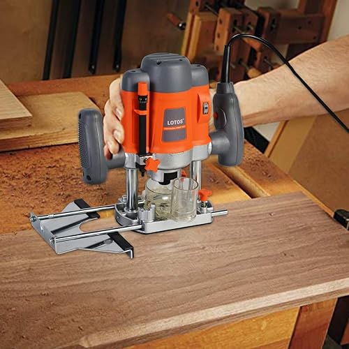 Miniatura 5 de Lotos ER001 Enrutador eléctrico de madera con borde, 110/120V