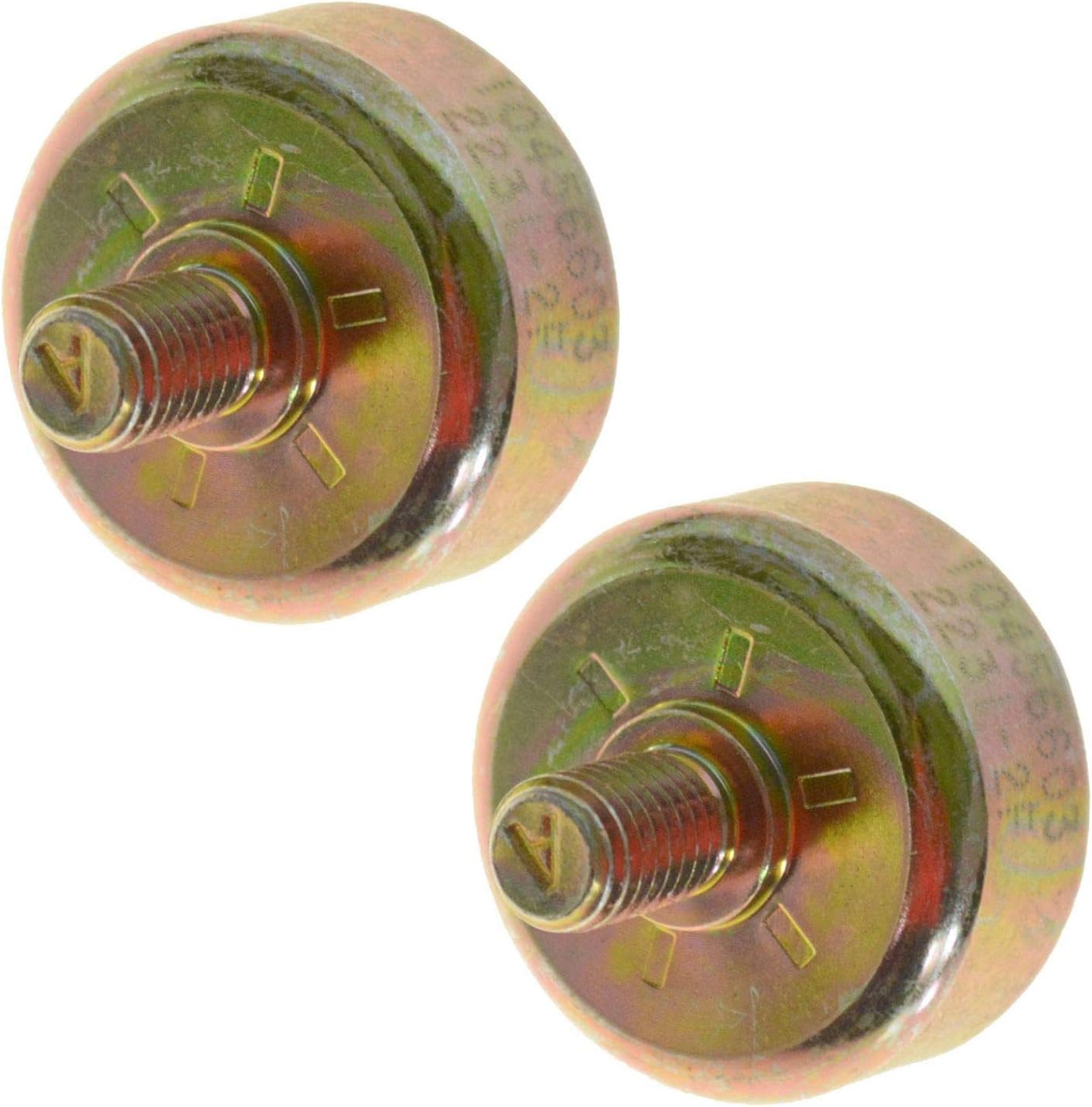 Engine Knock Detonation Sensor Pair for Chevy GMC Silverado Sierra Camaro Isuzu