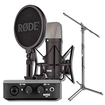 配信機器・PA機器・レコーディング機器 RODE Microphones NT1-A Condenser Amazon.com: RØDE NT1 5th Generation Large-diaphragm Studio