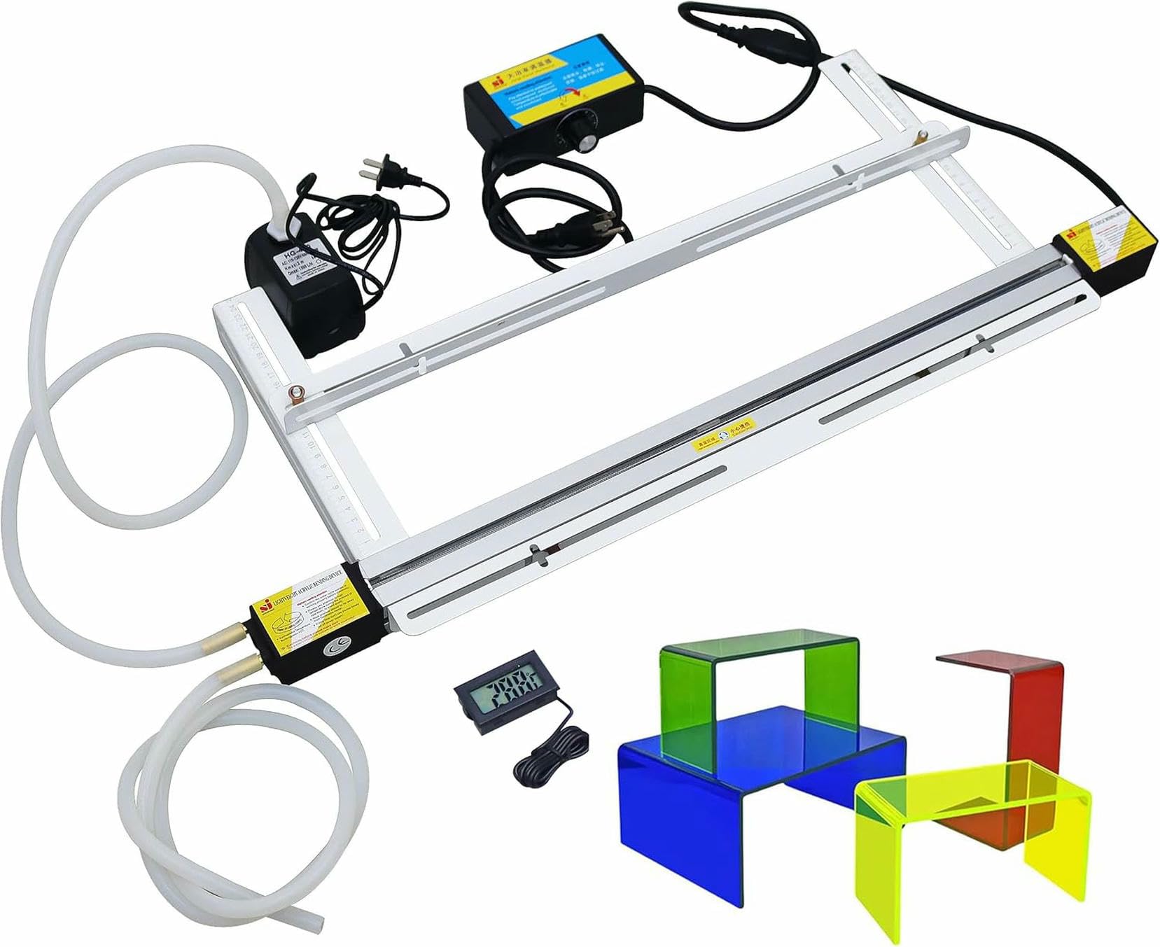 Plieuse acrylique de 1 à 6 mm avec caisson chauffant de précision
