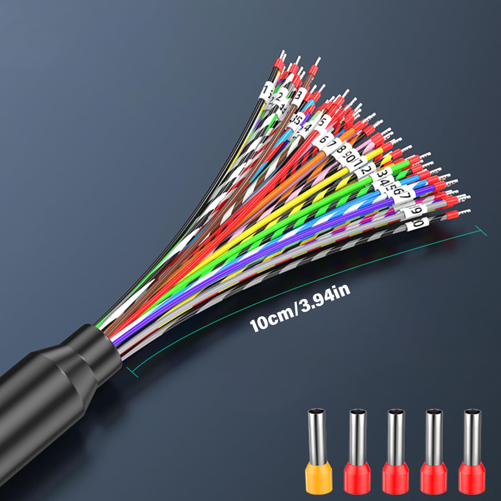 Cable de transferencia de datos SCSI con una conexión industrial CN14P CN20P CN26P CN36P CN50P CN68P, conexión SCSI escáner
