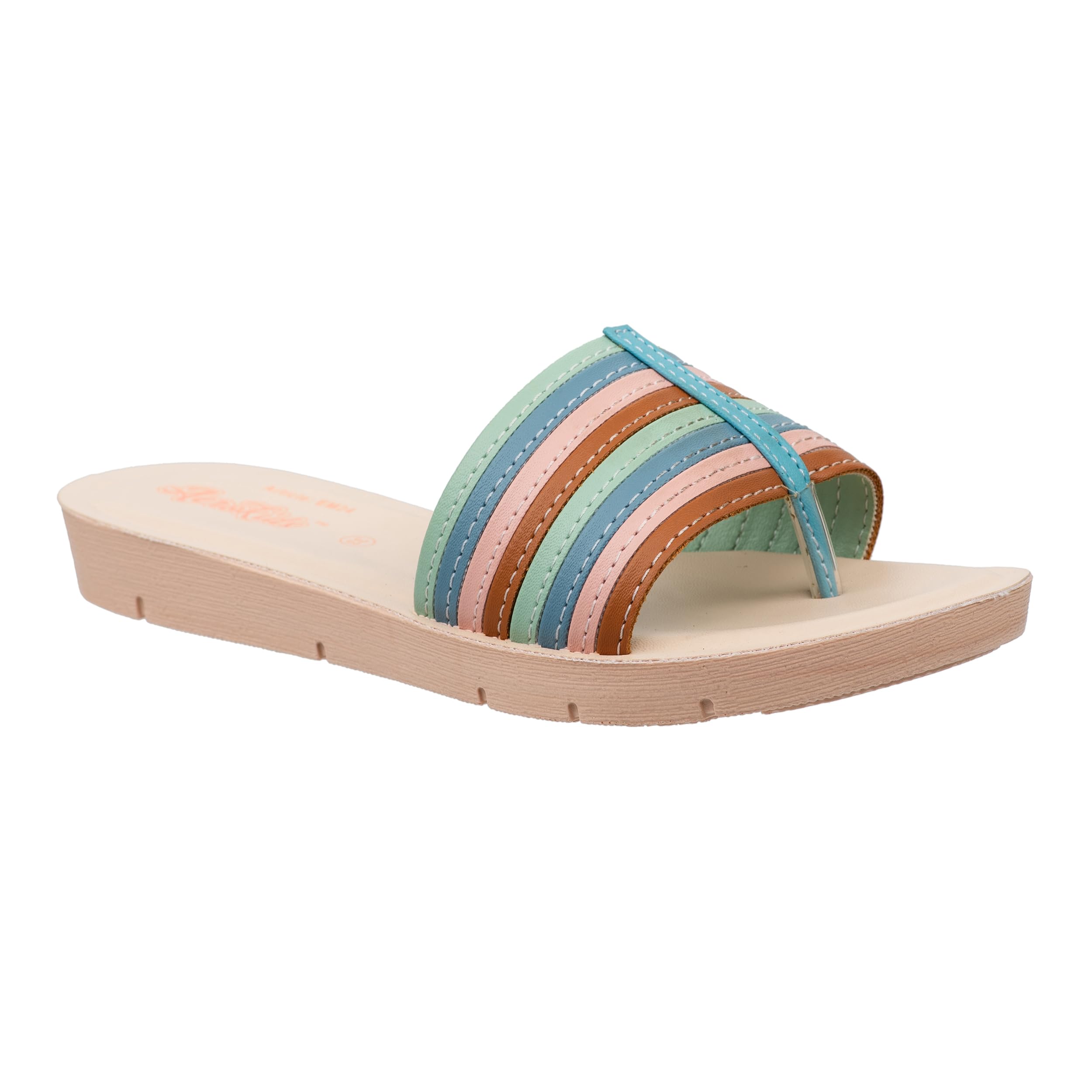Aerokids Stylish Fashion Sandal/Slipper for Girls | Comfortable | Lightweight | Anti Skid | Casual Office Footwear (EM24_MINT GREEN_27) (B0BSXP5TBD) Amazon Price History, Amazon Price Tracker