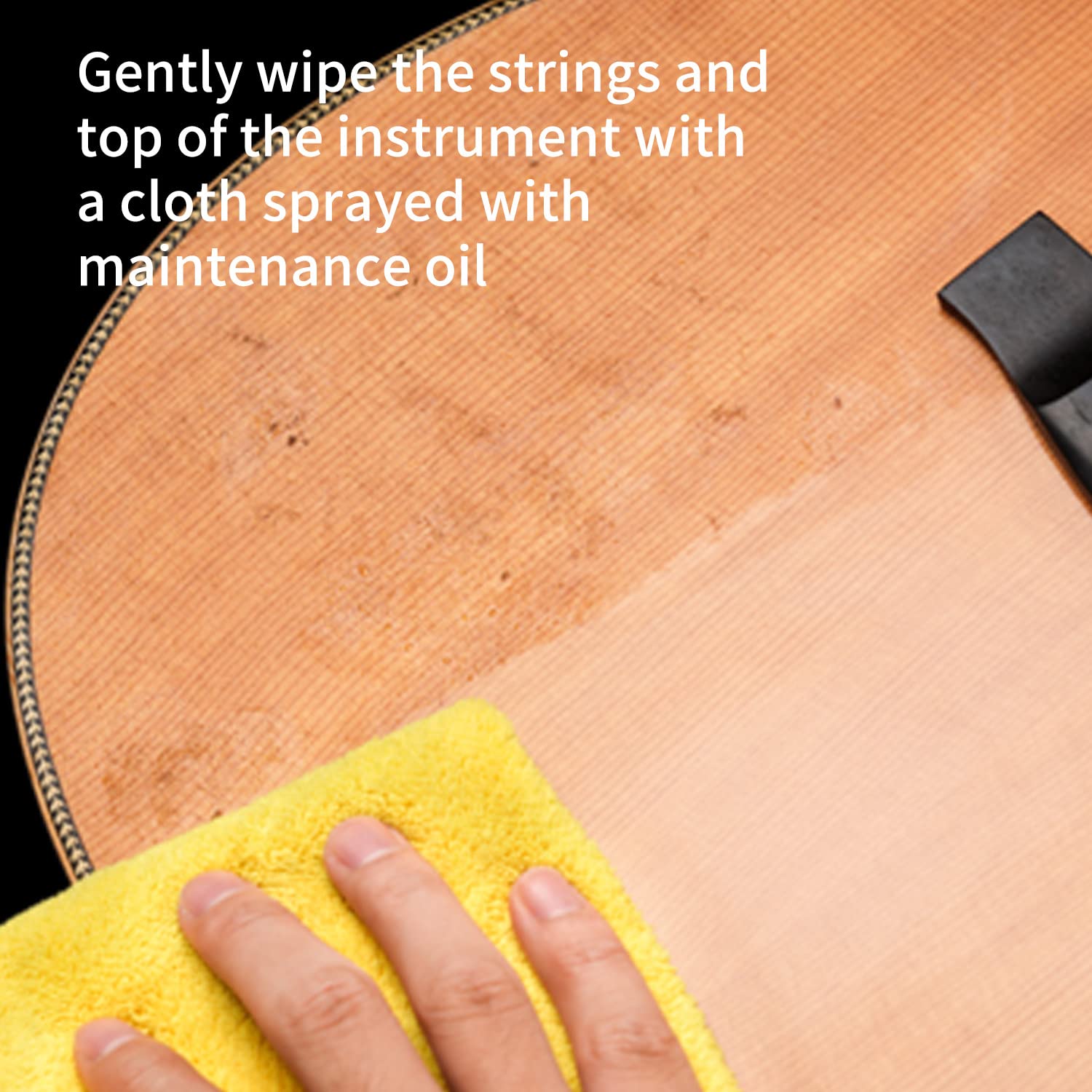 Guitar Cleaner, Polish, Guitar Polish 60ml- for Body Cleaning Polishing and Protection - Image 3