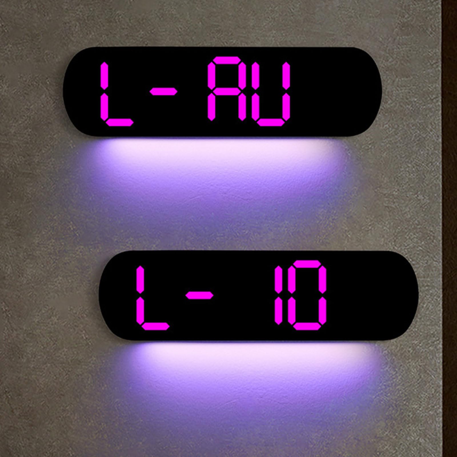 Reloj despertador digital LED de pantalla grande con múltiples modos de alarma, visualización de fecha y semana para estudiantes, oficina, viajes