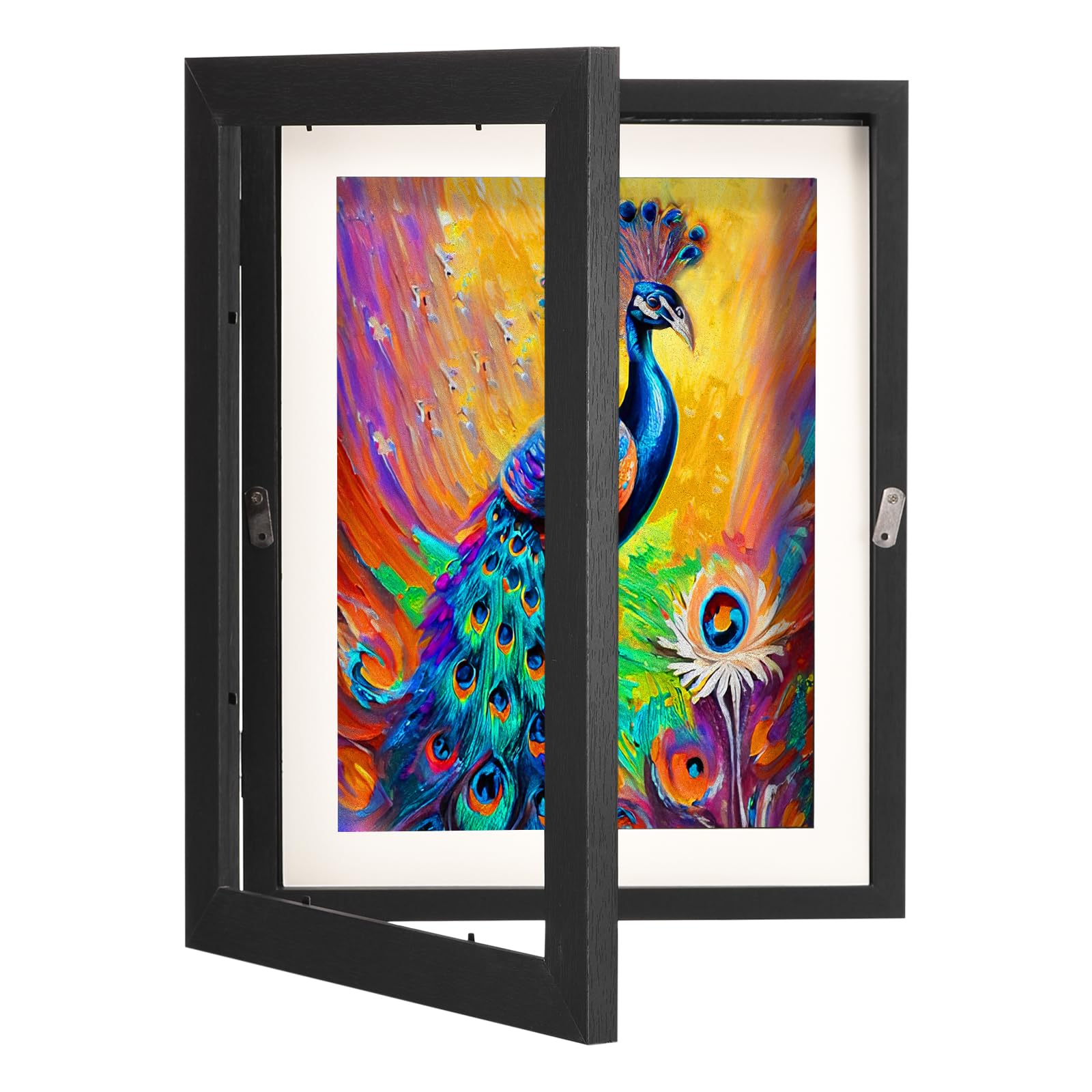 テクスチャーアート専用枠 #202#203#146#149#187 Amazon.com: uxcell Art Frame Changeable, Magnetic Wood Art