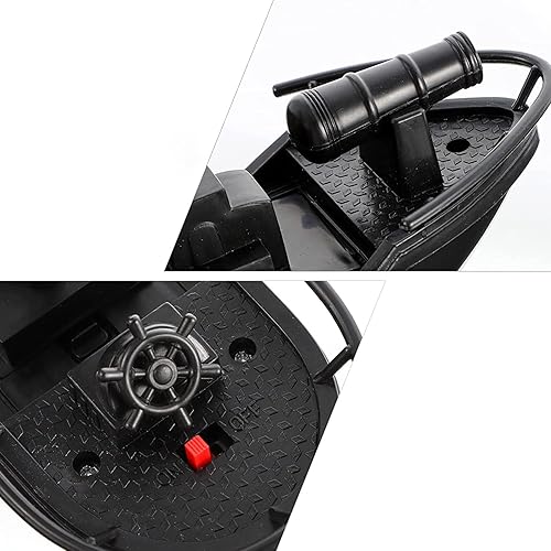 Miniatura 4 de Juguete pirata de piscina para barcos, juguetes de baño, barco de juguete para niños, juguete de yate pirata en bañera, regalo para niños de