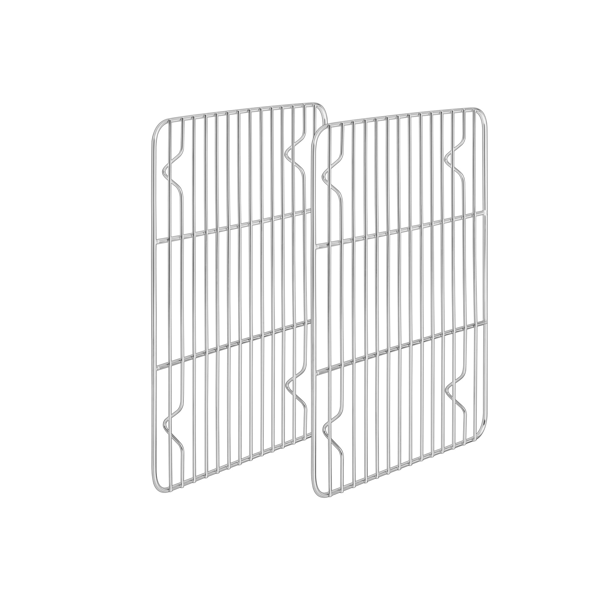 Stainless Steel Cooling Racks Set of 2, Homikit 11.6”*9.1” Heavy Duty Wire Baking Rack for Cooking Roasting Grilling Bacon Cake Cookies, Non Toxic & Rust Free