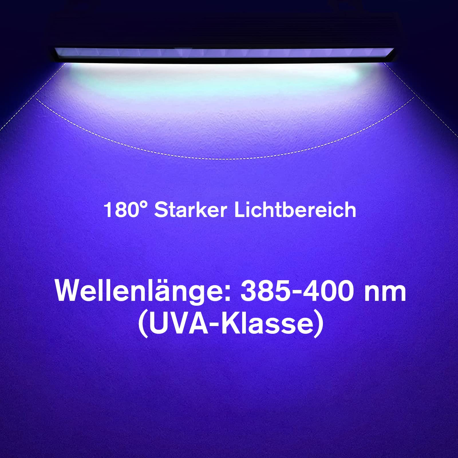 Tubo de luz negra UV de 100 W, 104 unidades, accesorios para barra LED, lámpara de luz negra, enchufe e interruptor, escenarios, decoración de fiesta
