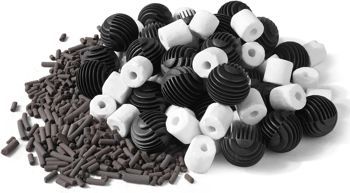 Flexzion Aquarium Bio Media Canister Filter Media Fish