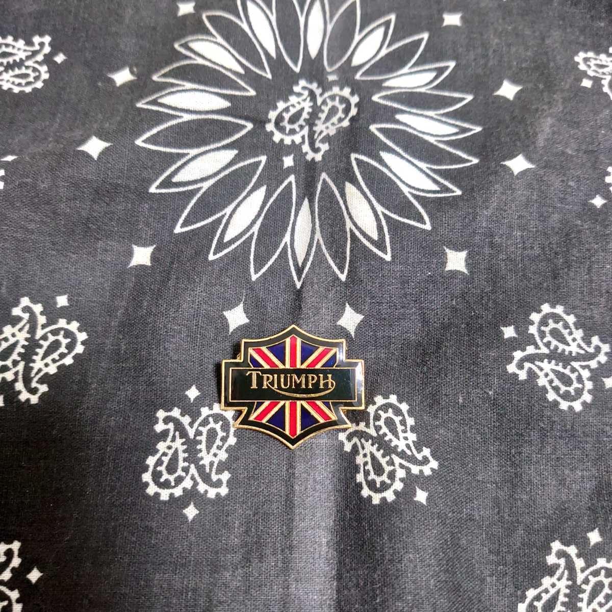 Amazon.co.jp: B TRIUMPH Union Jack ピンバッジ。トライアンフ