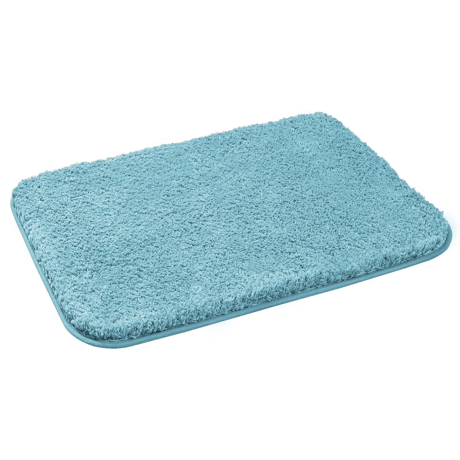 TiRiSMART Bathroom Mat 80x50cm Thickened Non Slip Bath Mat(Blue)