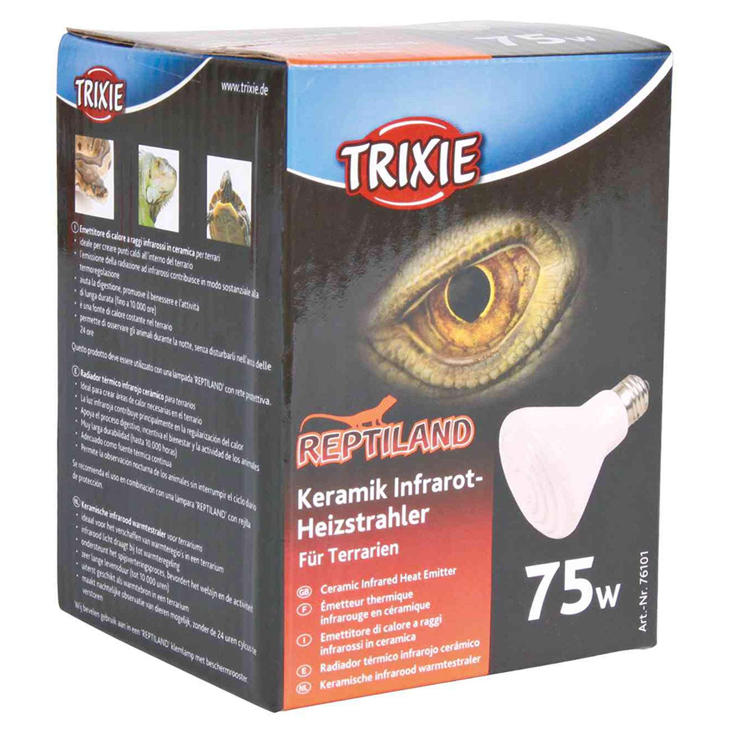 Trixie 76101 ceramiczny promiennik ciepła na podczerwień, ø 75 × 100 mm, 75 W