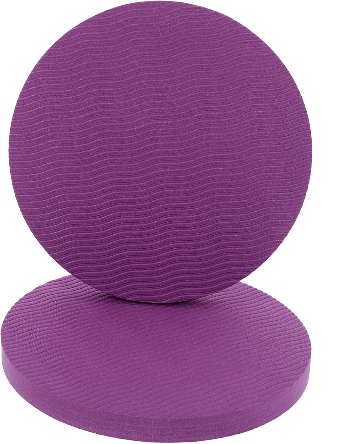 2Pcs Yoga Pad for Knees and Elbows Non Slip Tpe Cushion Support for Fitness Gardening Bathing and Exercise Durable Workout Mat for Balance and Comfort